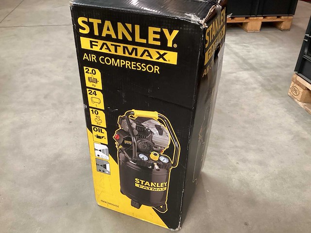 Stanley fatmax fmxcm0045e compressor 2 pk, 10 bar - afbeelding 1 van  5
