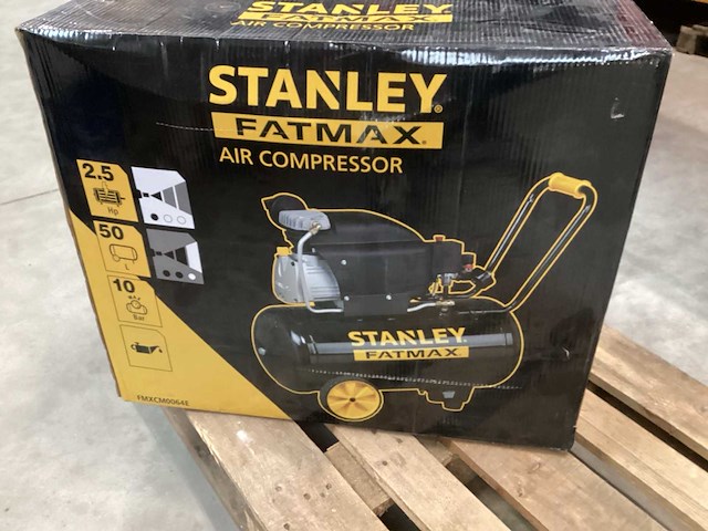 Stanley fatmax fmxcm0064e compressor 2,5 pk, 10 bar - afbeelding 1 van  5