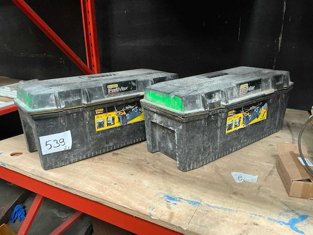 Stanley fatmax gereedschapskoffer (2x) - afbeelding 1 van  7