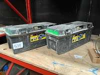 Stanley fatmax gereedschapskoffer (2x) - afbeelding 1 van  7