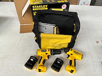 Stanley fatmax kit accuboormachine en slagschroevendraaier 10,8v - afbeelding 2 van  9