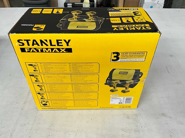 Stanley fatmax kit accuboormachine en slagschroevendraaier 10,8v - afbeelding 8 van  9