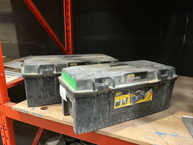 Stanley gereedschapskoffer (2x) - afbeelding 1 van  4