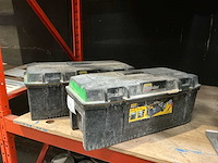 Stanley gereedschapskoffer (2x) - afbeelding 1 van  4