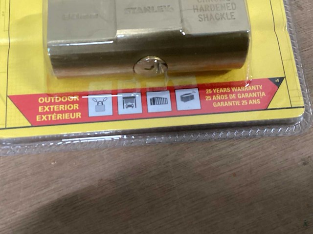 Stanley hangslot 80 mm, outdoor (12x) - afbeelding 3 van  6