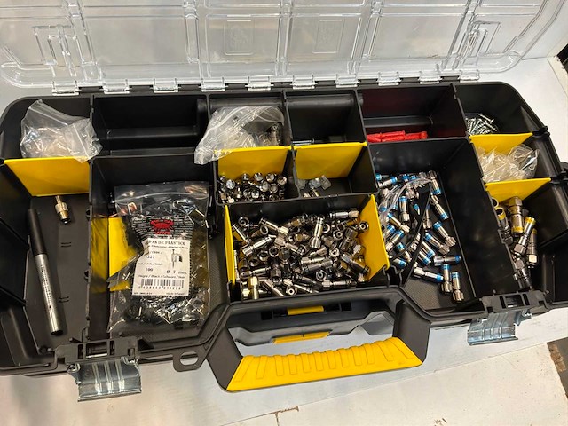 Stanley top edge gereedschapskoffer (2x) - afbeelding 3 van  3