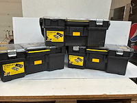 Stanley top edge gereedschapskoffer (3x) - afbeelding 1 van  10