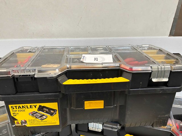 Stanley top edge gereedschapskoffer (3x) - afbeelding 3 van  10
