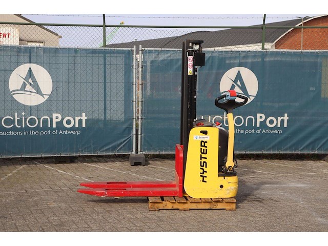 Stapelaar hyster s1.0-28 elektrisch 1000kg 2003 - afbeelding 1 van  1