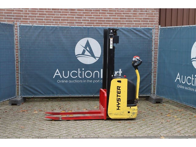 Stapelaar hyster s1.0 ac elektrisch 1000kg 2.8m 2014 - afbeelding 1 van  1