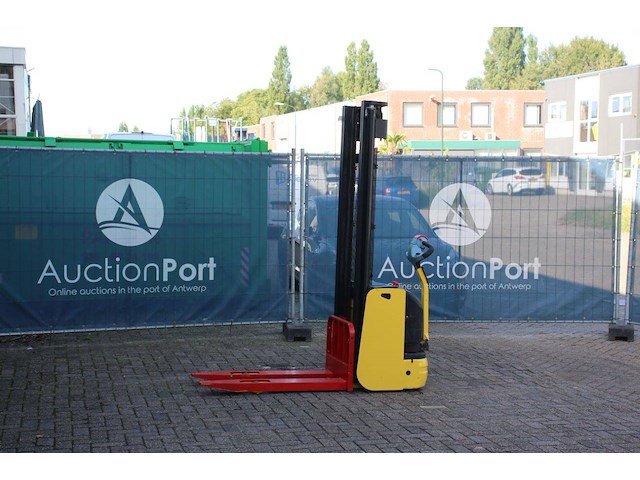 Stapelaar hyster s1.0ac elektrisch 1000kg 3.8m 2010 - afbeelding 1 van  1