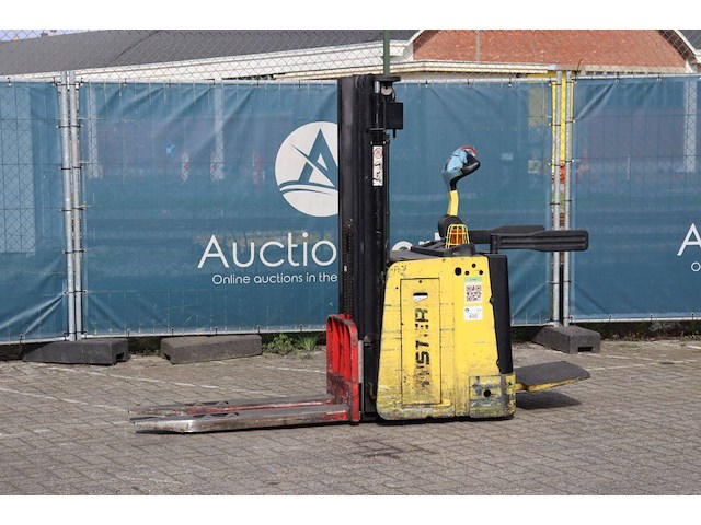 Stapelaar hyster s1.5s-4328 elektrisch 1500kg 4.3m 2007 - afbeelding 1 van  1