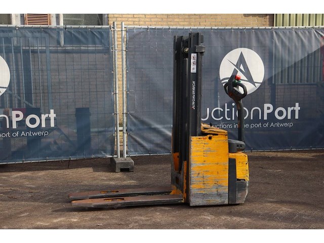 Stapelaar jungheinrich eec10 240t elektrisch 1000kg 2.1m 2003 - afbeelding 1 van  1