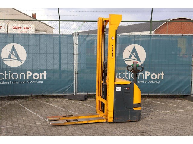Stapelaar jungheinrich ejc 12 elektrisch 1200kg 3.2m 2001 - afbeelding 1 van  1