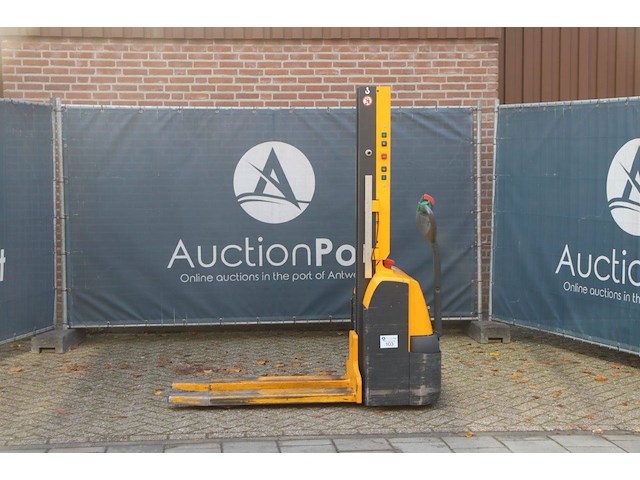 Stapelaar jungheinrich emc 110 elektrisch 1000kg 1.54m - afbeelding 1 van  1