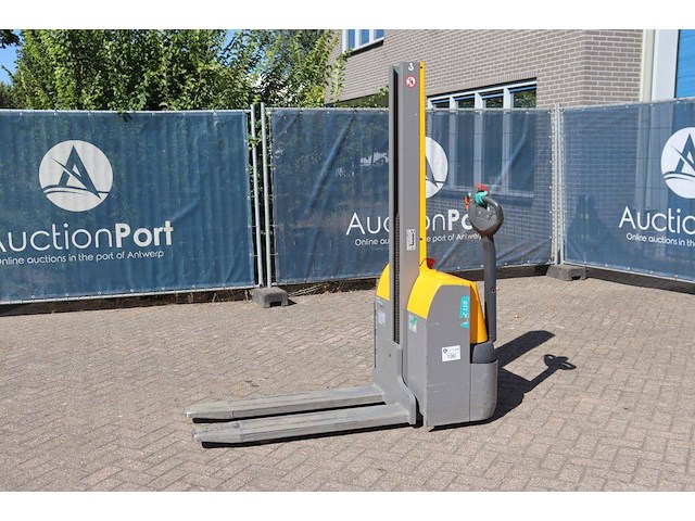 Stapelaar jungheinrich emc 110 elektrisch 1000kg 2018 - afbeelding 1 van  1