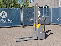 Stapelaar jungheinrich emc 110 elektrisch 1000kg 2018 - afbeelding 1 van  1