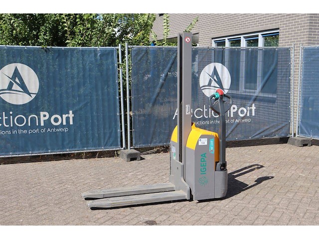 Stapelaar jungheinrich emc 110 elektrisch 1000kg 2020 - afbeelding 1 van  1