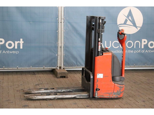 Stapelaar linde l12 elektrisch 1200kg 2.0m2015 - afbeelding 1 van  1
