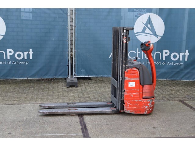 Stapelaar linde l12 elektrisch 1200kg 2.42m - afbeelding 1 van  1