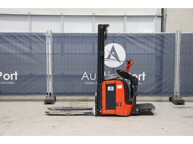 Stapelaar linde l14-ap elektrisch 1400kg 4.8m 2007 - afbeelding 1 van  1