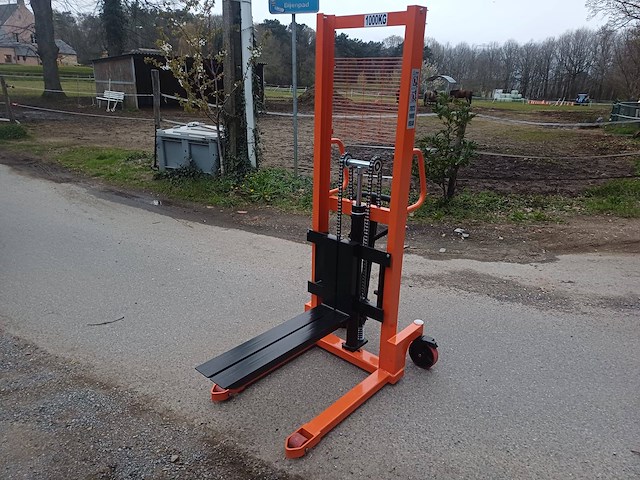 Stapelaar metallo manueel 1000kg 3m nieuw - afbeelding 1 van  1