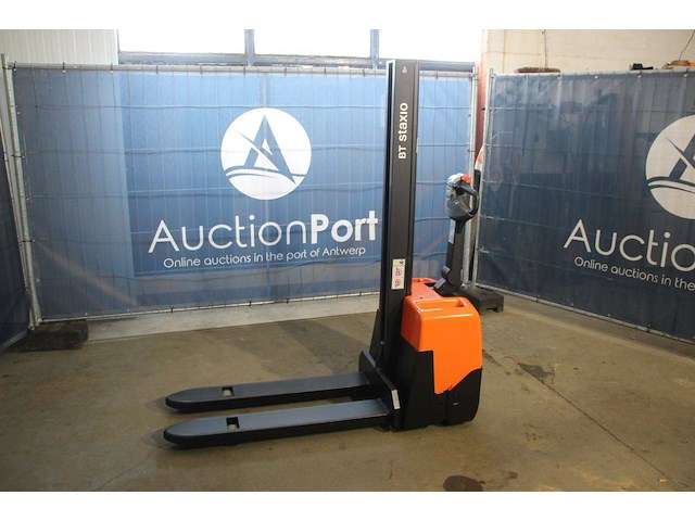 Stapelaar toyota bt hwe100 elektrisch 1000kg 1.6m 2016 demo - afbeelding 1 van  1