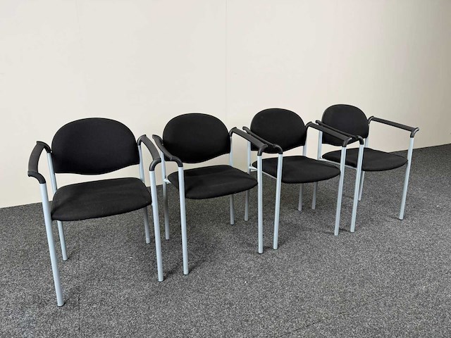 Stapelbaar - conference chairs (12x) - afbeelding 1 van  4