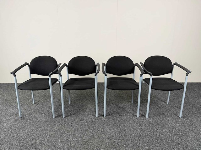 Stapelbaar - conference chairs (12x) - afbeelding 4 van  4