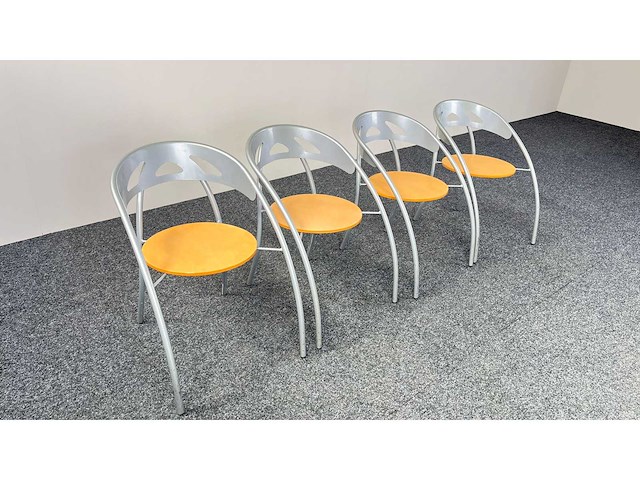Stapelbaar - kantinestoelen (14x) - afbeelding 1 van  6