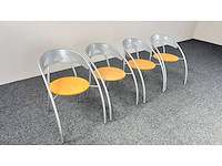 Stapelbaar - kantinestoelen (14x) - afbeelding 1 van  6