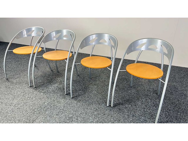 Stapelbaar - kantinestoelen (14x) - afbeelding 5 van  6