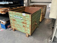 Stapelbaar afvalcontainer (2x) - afbeelding 2 van  6
