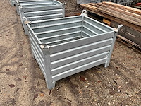 Stapelbak gegalvaniseerd eurobox 13 - afbeelding 1 van  12