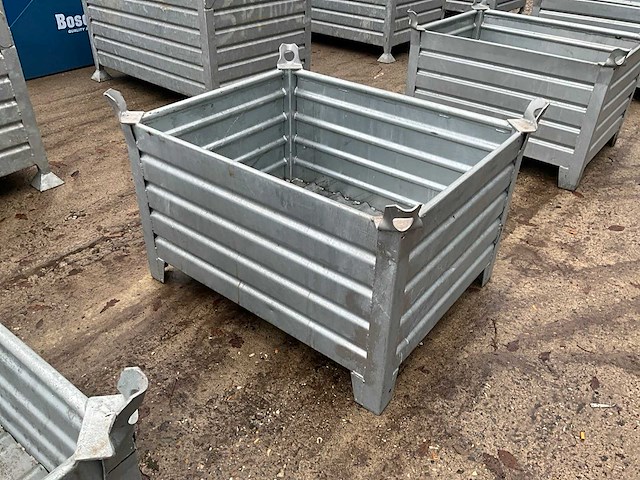 Stapelbak gegalvaniseerd eurobox 13 - afbeelding 5 van  12