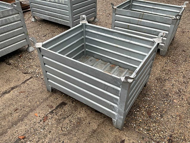 Stapelbak gegalvaniseerd eurobox 13 - afbeelding 11 van  12