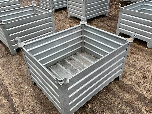 Stapelbak gegalvaniseerd eurobox 13 - afbeelding 9 van  13