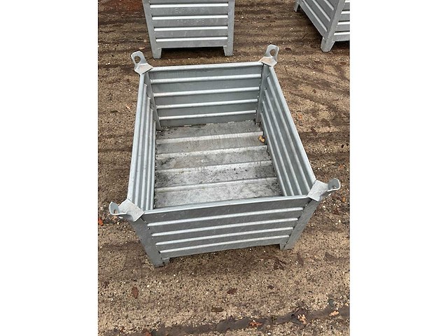 Stapelbak gegalvaniseerd eurobox 13 - afbeelding 13 van  13