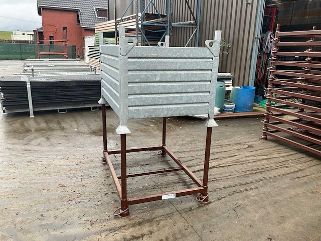 Stapelbak gegalvaniseerd eurobox 13 - afbeelding 5 van  13