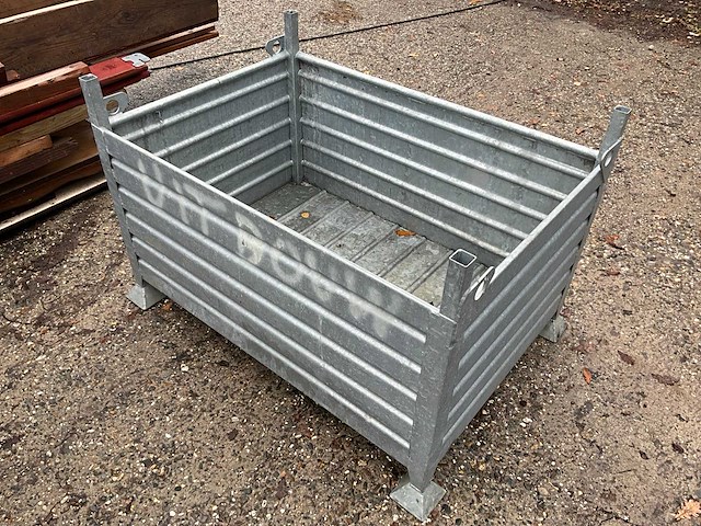 Stapelbak gegalvaniseerd - afbeelding 9 van  10