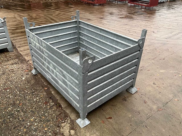 Stapelbak gegalvaniseerd - afbeelding 3 van  10