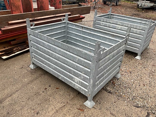 Stapelbak gegalvaniseerd - afbeelding 8 van  10