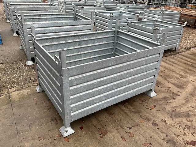 Stapelbak gegalvaniseerd - afbeelding 4 van  10