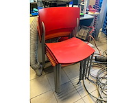Stapelbare bijzetstoelen (6x) - afbeelding 3 van  4