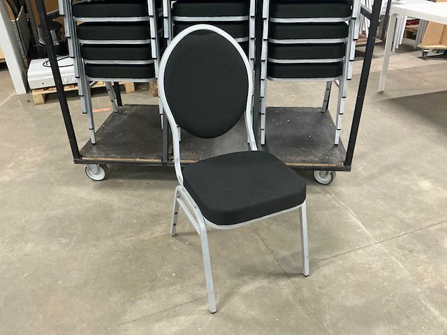 Stapelbare conferentiestoel (30x) - afbeelding 2 van  2