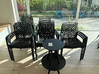 Stapelbare kunststof stoelen (16x)