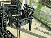 Stapelbare kunststof stoelen (16x) - afbeelding 4 van  5