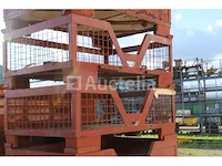 Stapelbare metalen bakken