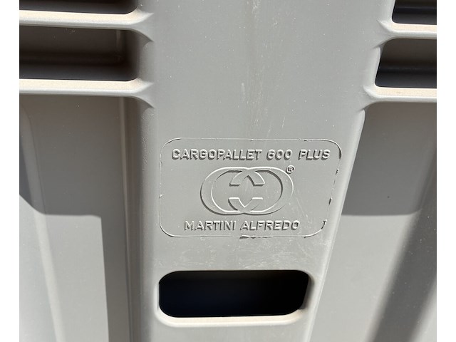 Stapelbare palletkist euro - cargopallet 600 plus martini alfredo 550l - afbeelding 6 van  6