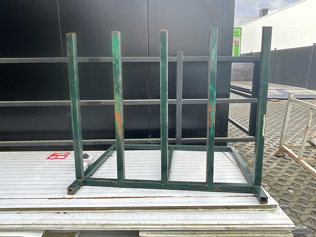 Stapelbare stalen opslagrekken / transportframes - afbeelding 7 van  7